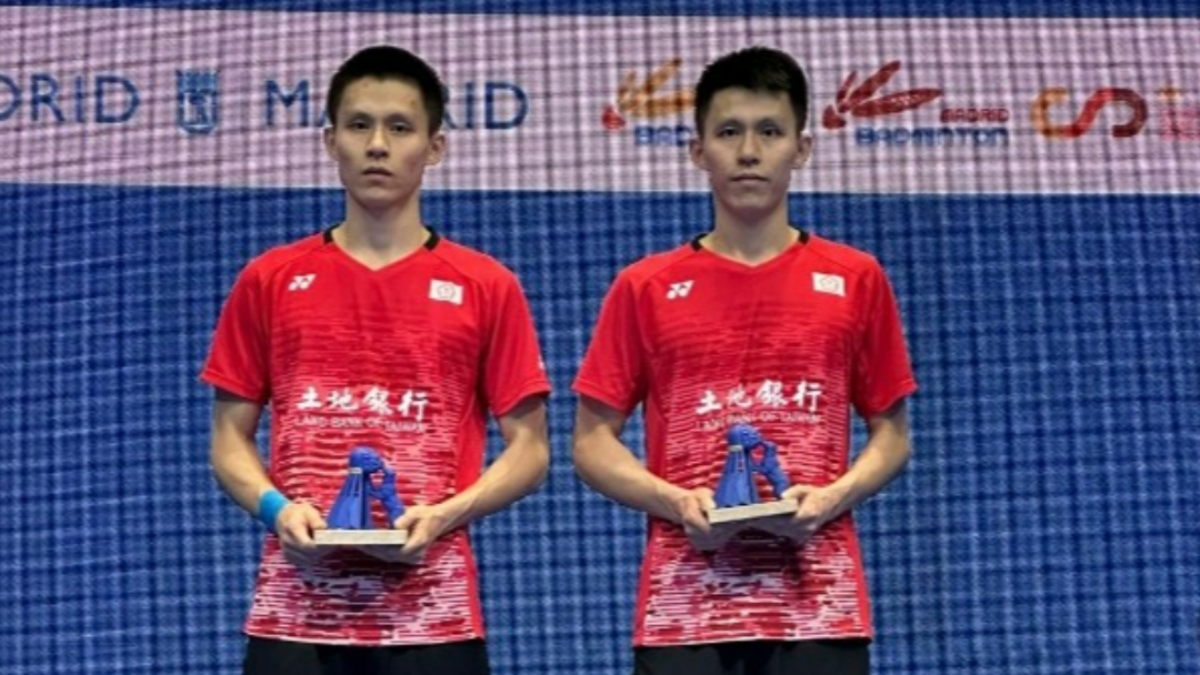 เจาะลึกกีฬาโลก: สองหนุ่มไต้หวันคว้ารองแชมป์แบดชายคู่ BWF 300 เป็นครั้งแรก
