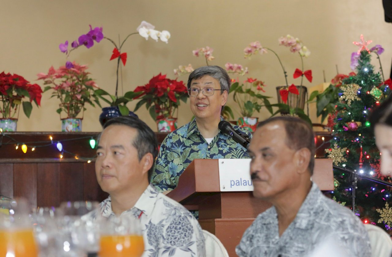 รองปธน.ไต้หวันเยือนปาเลา สถาปนาความสัมพันธ์ทางการทูตครบรอบ 20 ปี ขอบคุณที่เป็นเสียงแทนไต้หวันในเวทีโลก