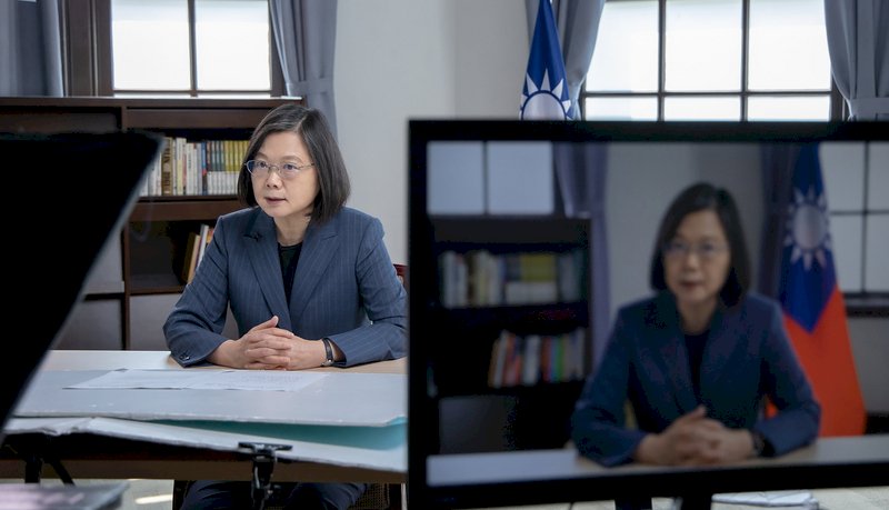 ปธน. ไช่อิงเหวิน ประชุมสุดยอดพันธมิตรประชาธิปไตยโคเปนเฮเกน