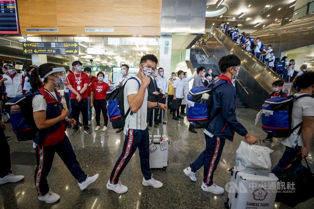 ทัพนักกีฬาไต้หวันบินลัดฟ้าสู่โตเกียวโอลิมปิกแล้ว