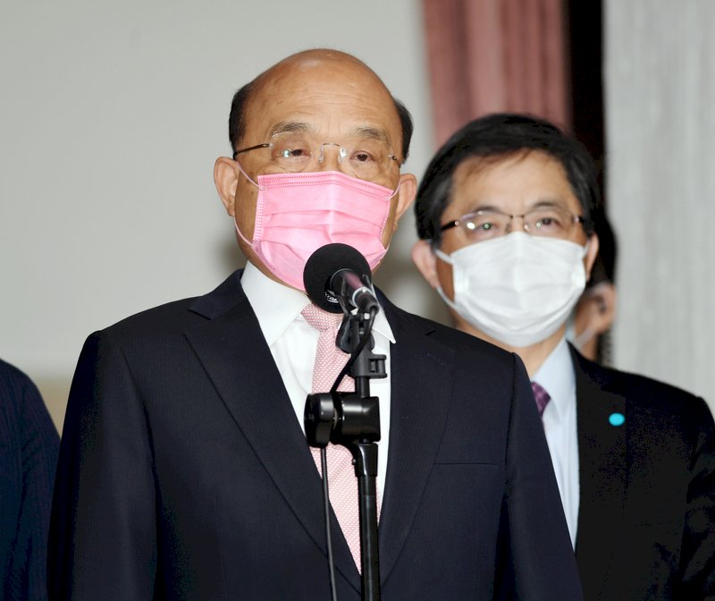 นรม. ซูเจินชาง ตอบข้อสอบถามกรณีสื่อต่างประเทศรายงานสหรัฐฯ ช่วยฝึกฝนการทหารในไต้หวัน