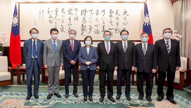 ผู้นำไต้หวันย้ำกระชับสัมพันธ์ไต้หวัน-ญี่ปุ่น เพื่อหลักประกันเสถียรภาพและสันติภาพในภูมิภาค 