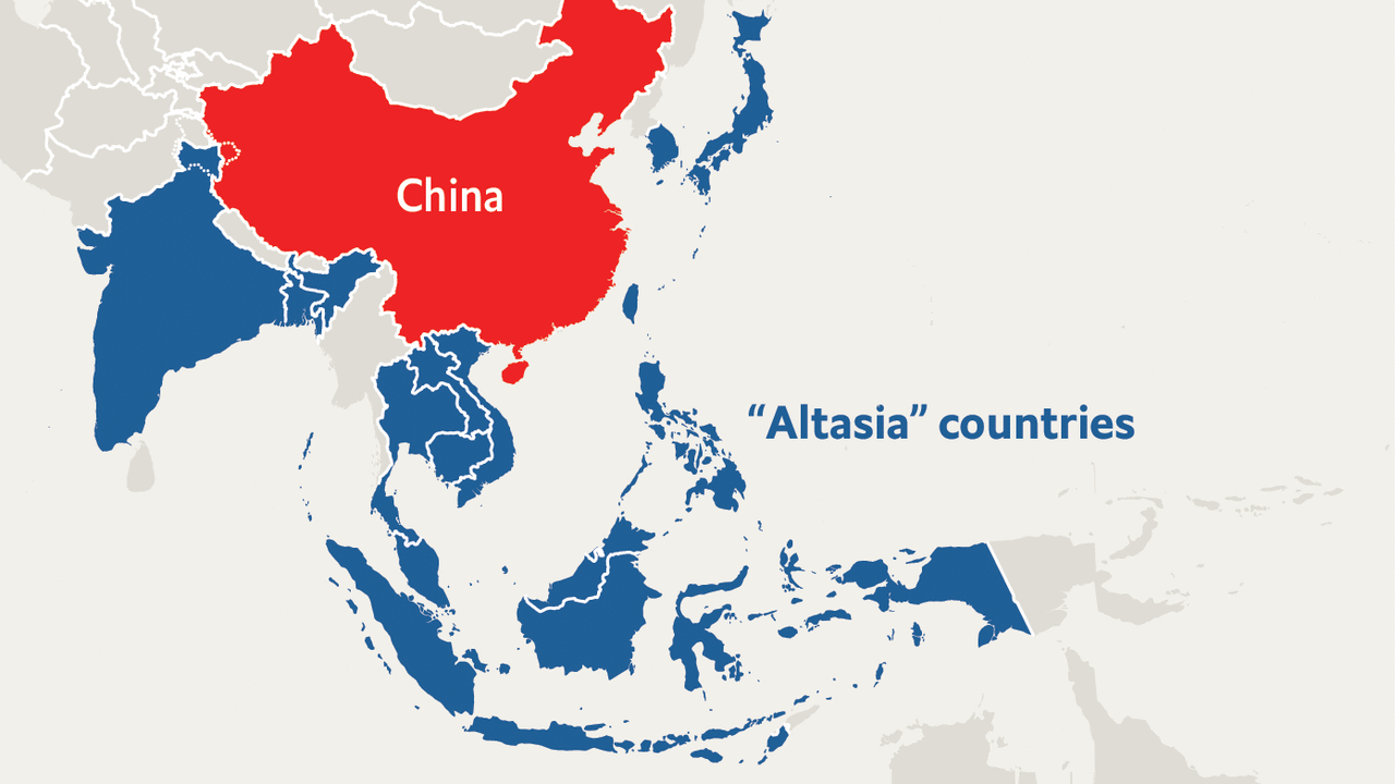 The Economist  เรียกกลุ่มประเทศในเอเชียที่มีศักยภาพในการเป็นศูนย์กลางการผลิตแทนที่จีน ว่า “Altasia” ซึ่งหนึ่งในนั้นรวม ไทย และ ไต้หวันด้วย