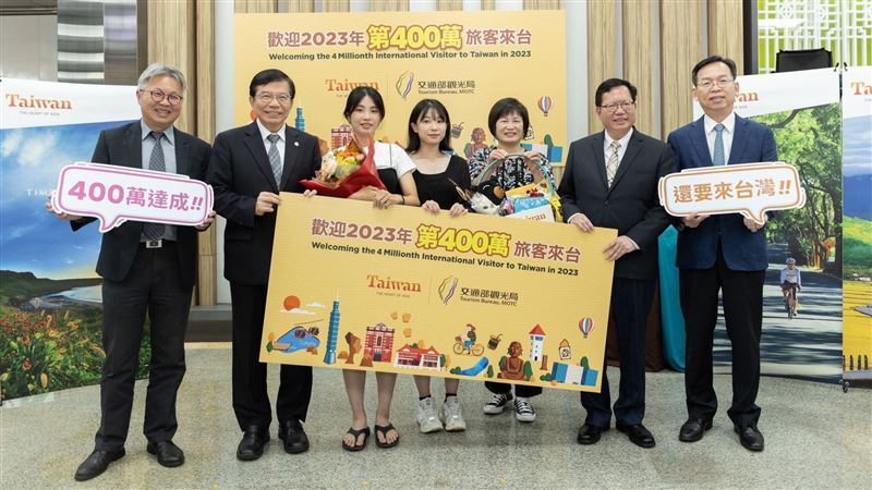 ปีนี้ไต้หวันมีนักท่องเที่ยวต่างชาติมาเยือนทะลุ 4,000,000 คนครั้งแล้ว ปีนี้ไต้หวันมีนักท่องเที่ยวต่างชาติมาเยือนทะลุ 4,000,000 คนครั้งแล้ว