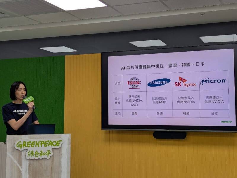 กรีนพีซชี้ว่าการผลิตชิป AI ใช้พลังงานสูง TSMC ใช้ไฟฟ้ากว่า 8% ของทั้งไต้หวัน