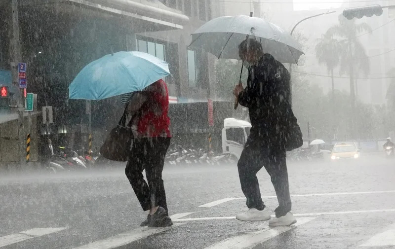 สัปดาห์หน้า แนวปะทะอากาศเยือนไต้หวัน 2 ระลอก เตรียมรับมือฝนตกทั่วเกาะ